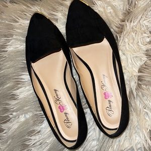 Suede flats